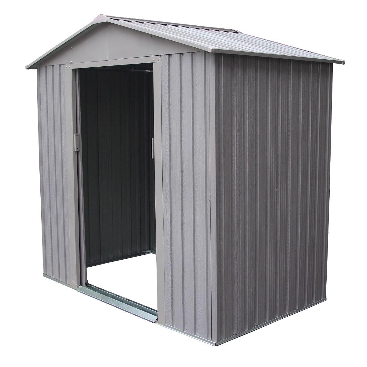 CHALET&JARDIN Abri de jardin métal - Imitation bois - 2,12m² - OUSE