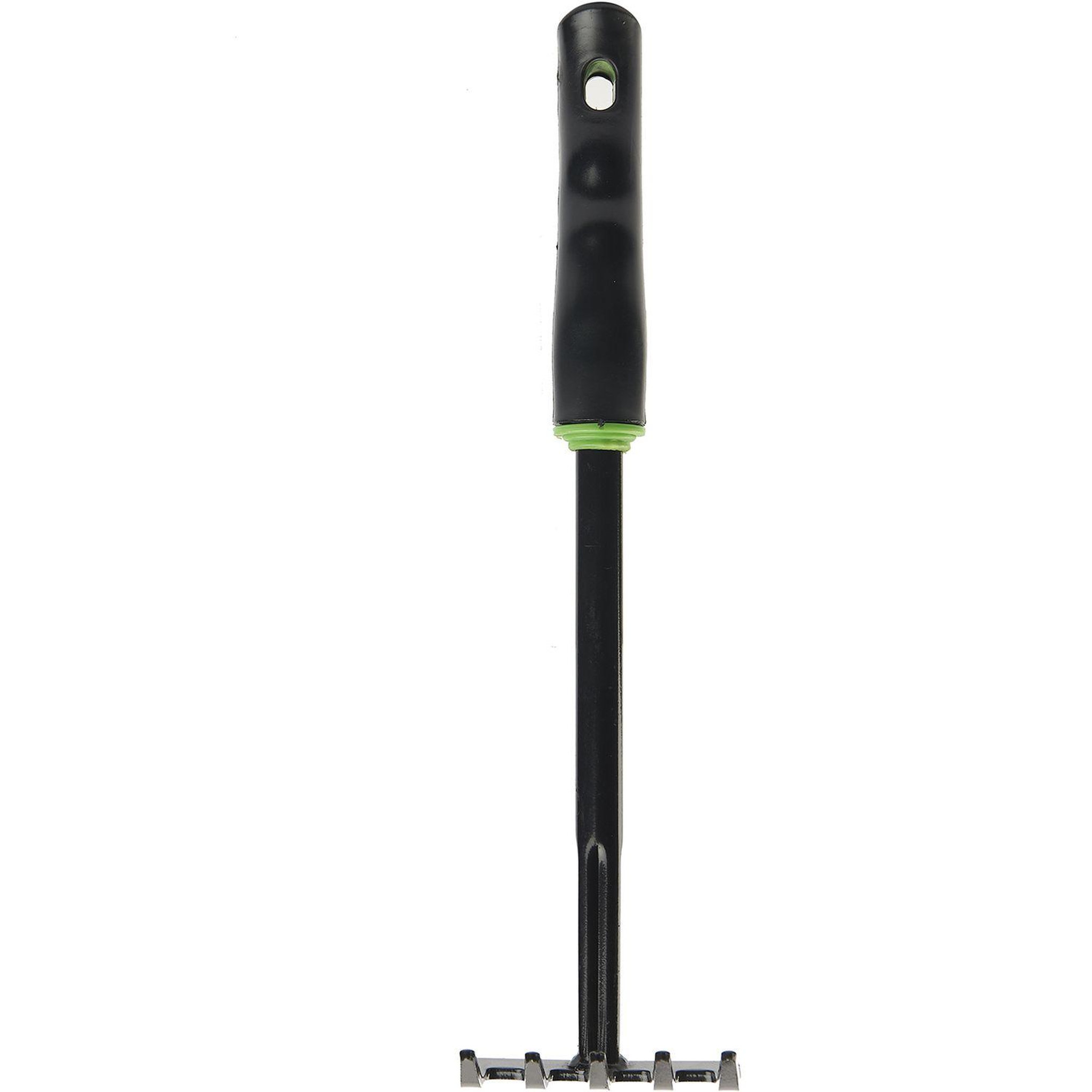 Voir la diapositive 3 : GARDENSTAR Rateau à 5 dents en acier - 32 x 8,5 cm
