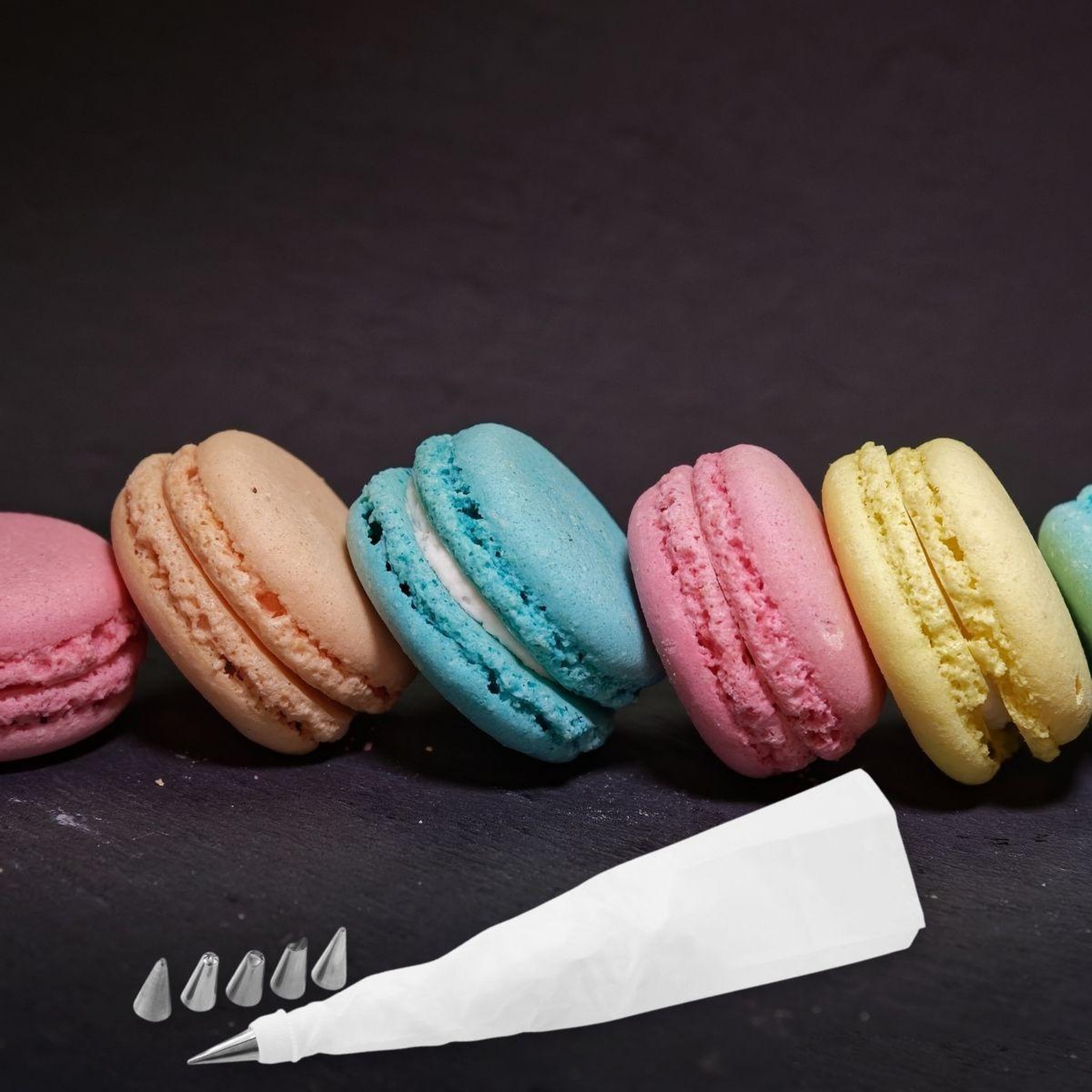 Voir la diapositive 2 : ZENKER Set de 2 poches à douille avec embouts Zenker Smart Pastry