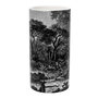 Voir la diapositive 2 : Paris Prix Vase Cylindre en Dolomite  Black Forest  25cm Noir