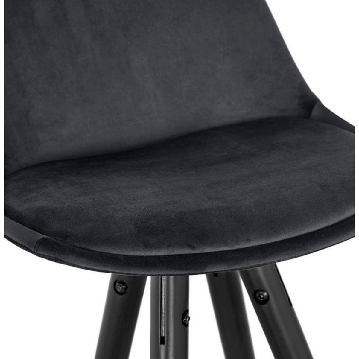Paris Prix Tabouret de Bar  Krill  97cm Noir