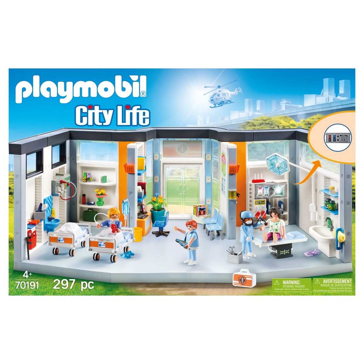 PLAYMOBIL 70191 - City Life - Clinique équipée