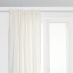 ATMOSPHERA Rideau Nid d'Abeille  Widdy  130x260cm Blanc