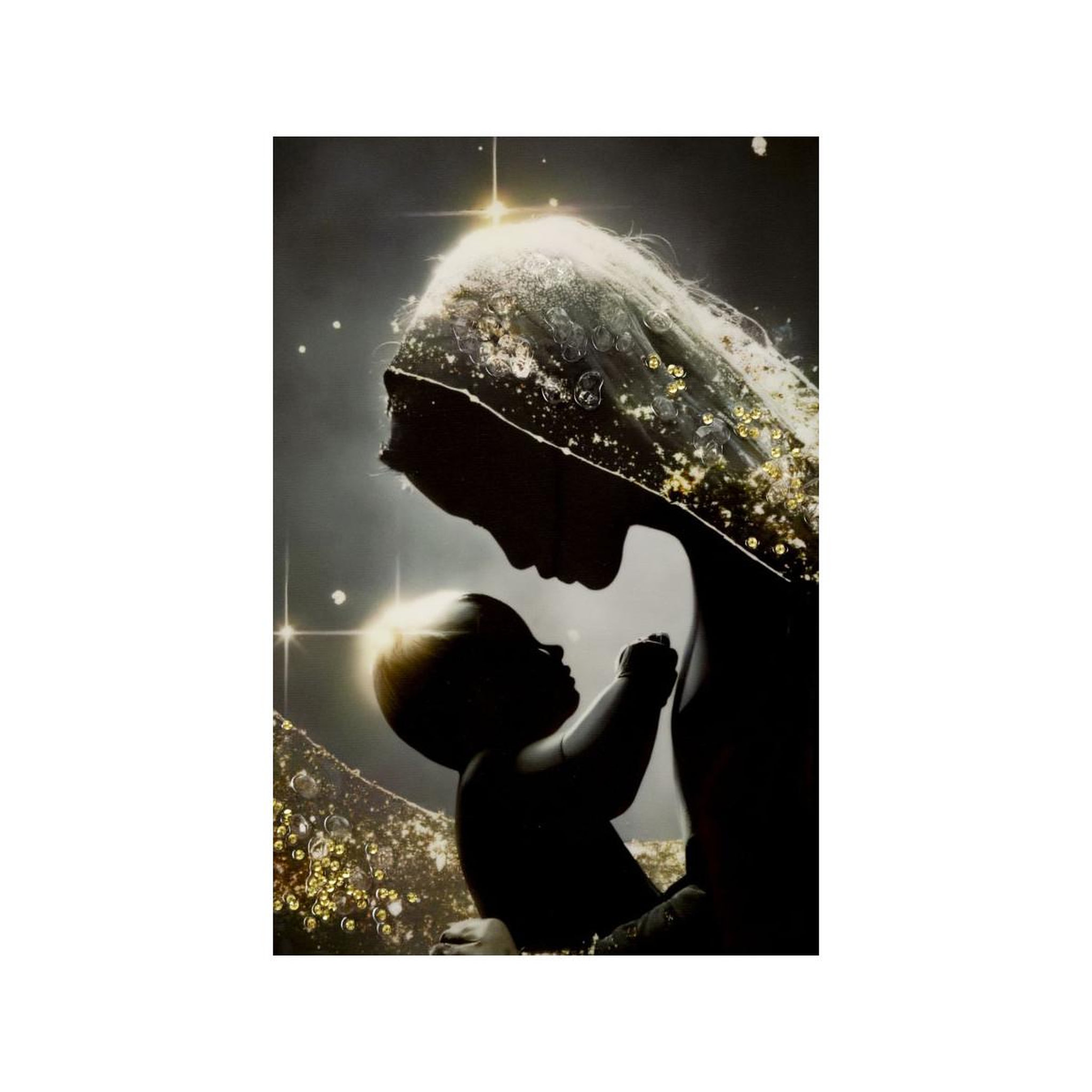 Voir la diapositive 3 : Paris Prix Tableau imprimé  maternity i  60x90cm multicolore