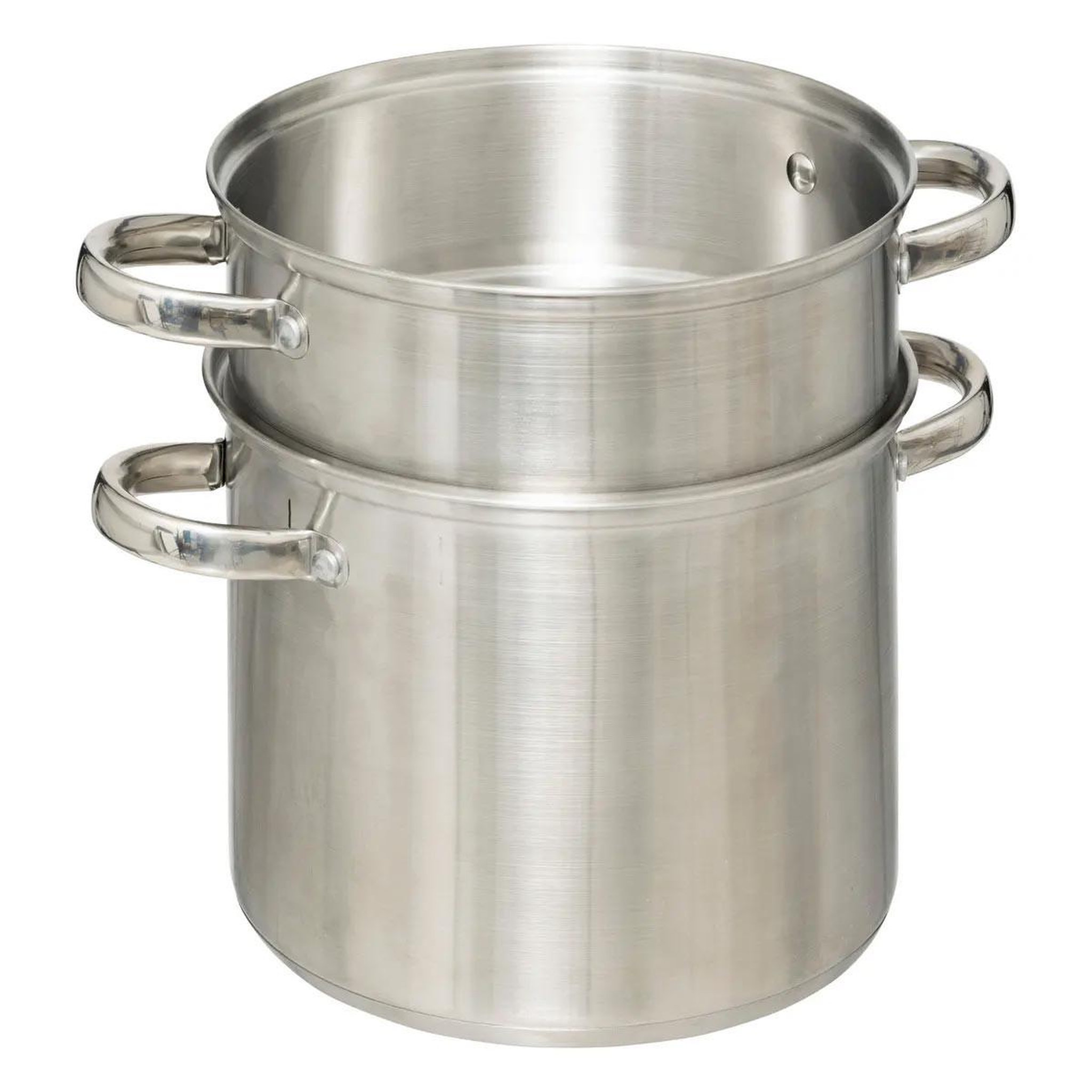 Voir la diapositive 2 : FIVE Couscoussier en inox  terre d'oasis  8l argent