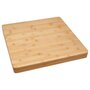 Voir la diapositive 1 : FIVE Planche à Découper Carrée Bambou  Classic  37cm Naturel