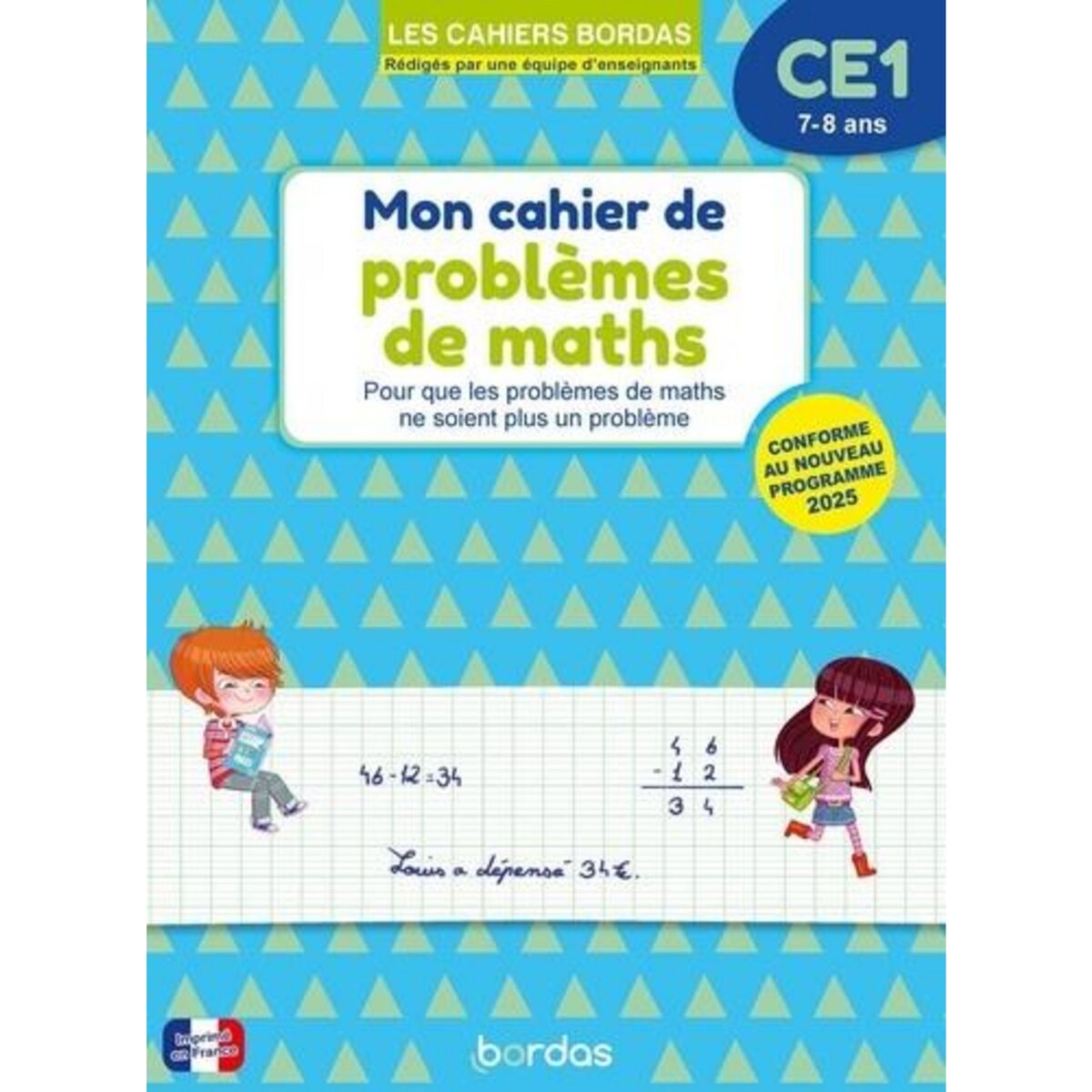 MON CAHIER DE PROBLEMES DE MATHS CE1, Charles Alain