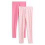 Voir la diapositive 2 : IN EXTENSO Lot de 2 leggings fille