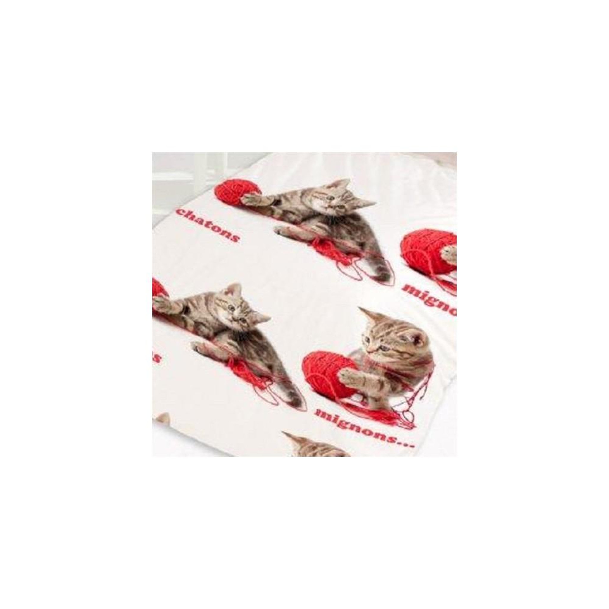 Voir la diapositive 3 : Dourev Housse de couette 140x200 CHATONS SI MIGNONS + 1 taie