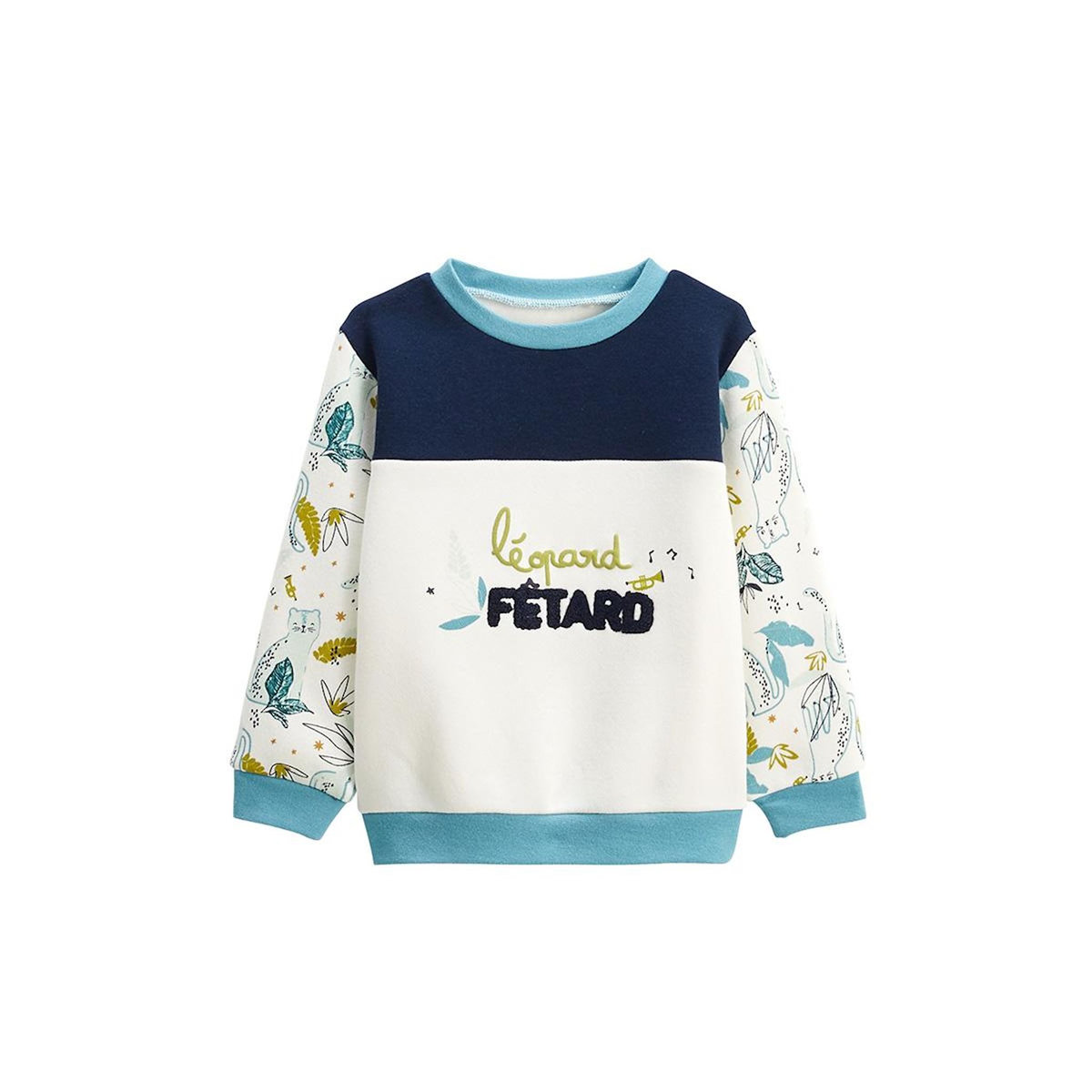Petit Béguin Sweat-shirt enfant en molleton Oscar