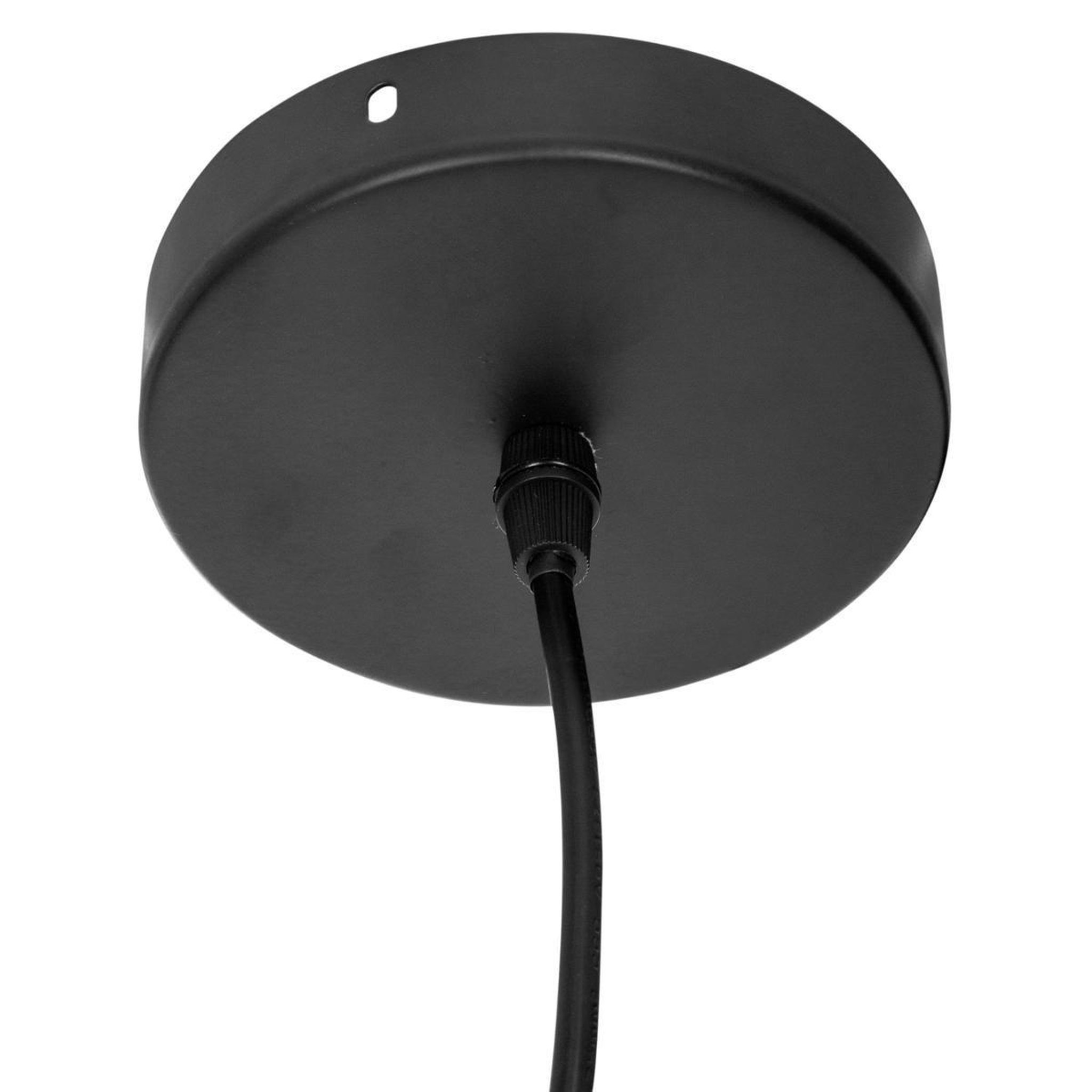 Voir la diapositive 3 : ATMOSPHERA Lampe suspension en métal  emie  25cm noir