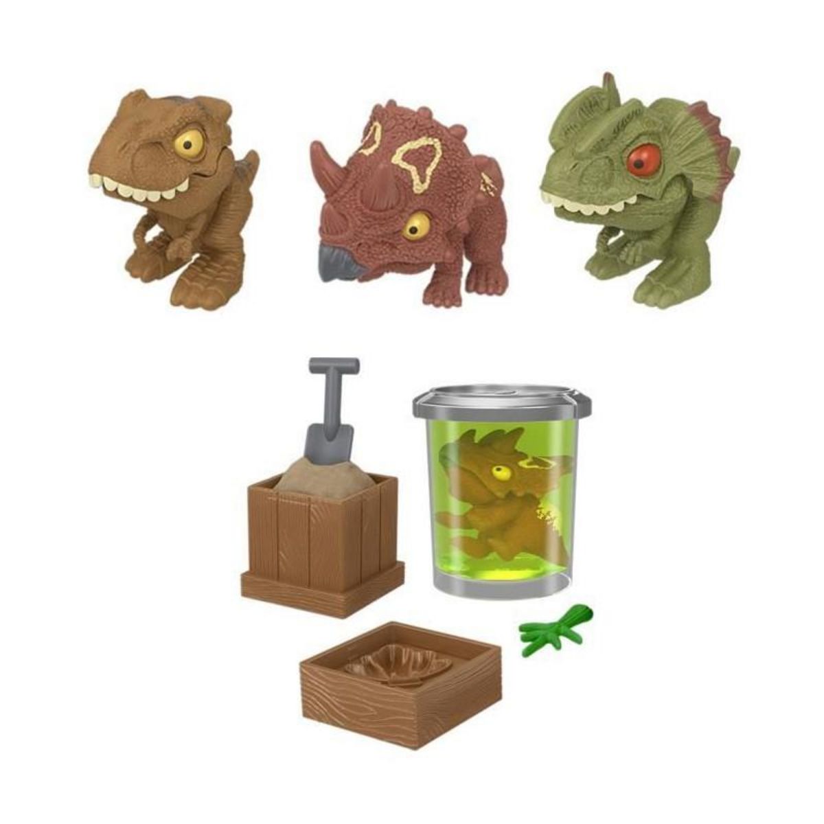 MATTEL JURASSIC WORLD – Assortiment figurines – Dinos dévoreurs - MATTEL - HVB29 - modele aléatoire