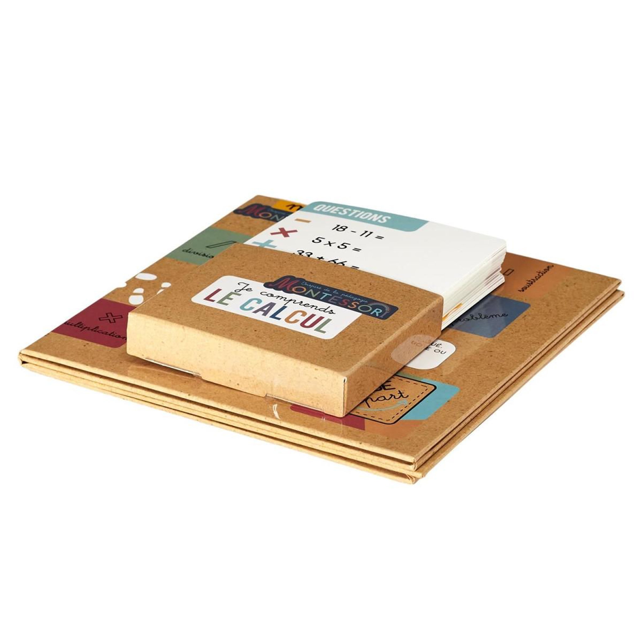 Voir la diapositive 3 : Jeux 2 momes Jeu de l'oie  je comprends les maths  30cm multicolore