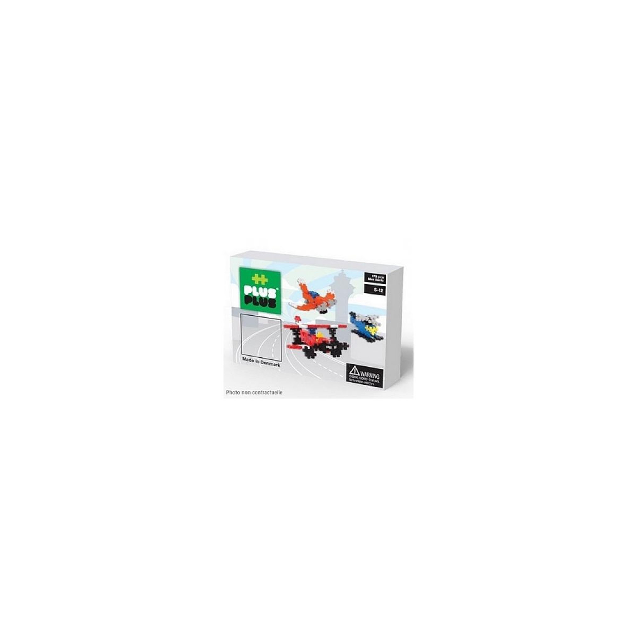 Voir la diapositive 2 : PlusPlus Plus-Plus Box Mini Basic Aviation 170pcs