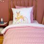 Voir la diapositive 2 : COTE DECO Housse de couette 140x200 + 1 taie BAMBINA