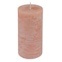 Voir la diapositive 1 : Paris Prix Bougie Pilier Déco  Rustique  13cm Rose Poudré