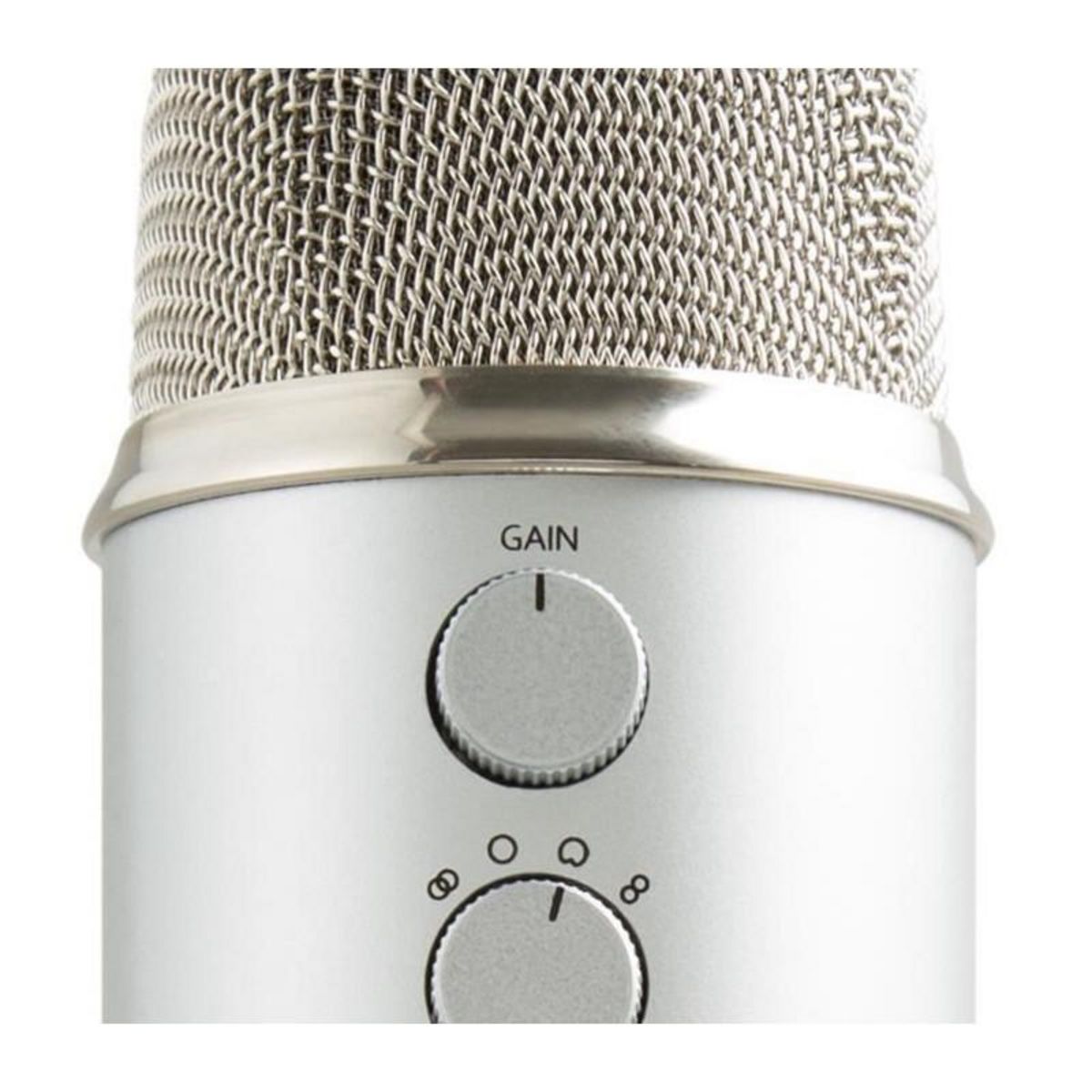 Logitech Microphone USB - Blue Yeti - Pour Enregistrement, Streaming, Gaming, Podcast sur PC ou Mac - Argent