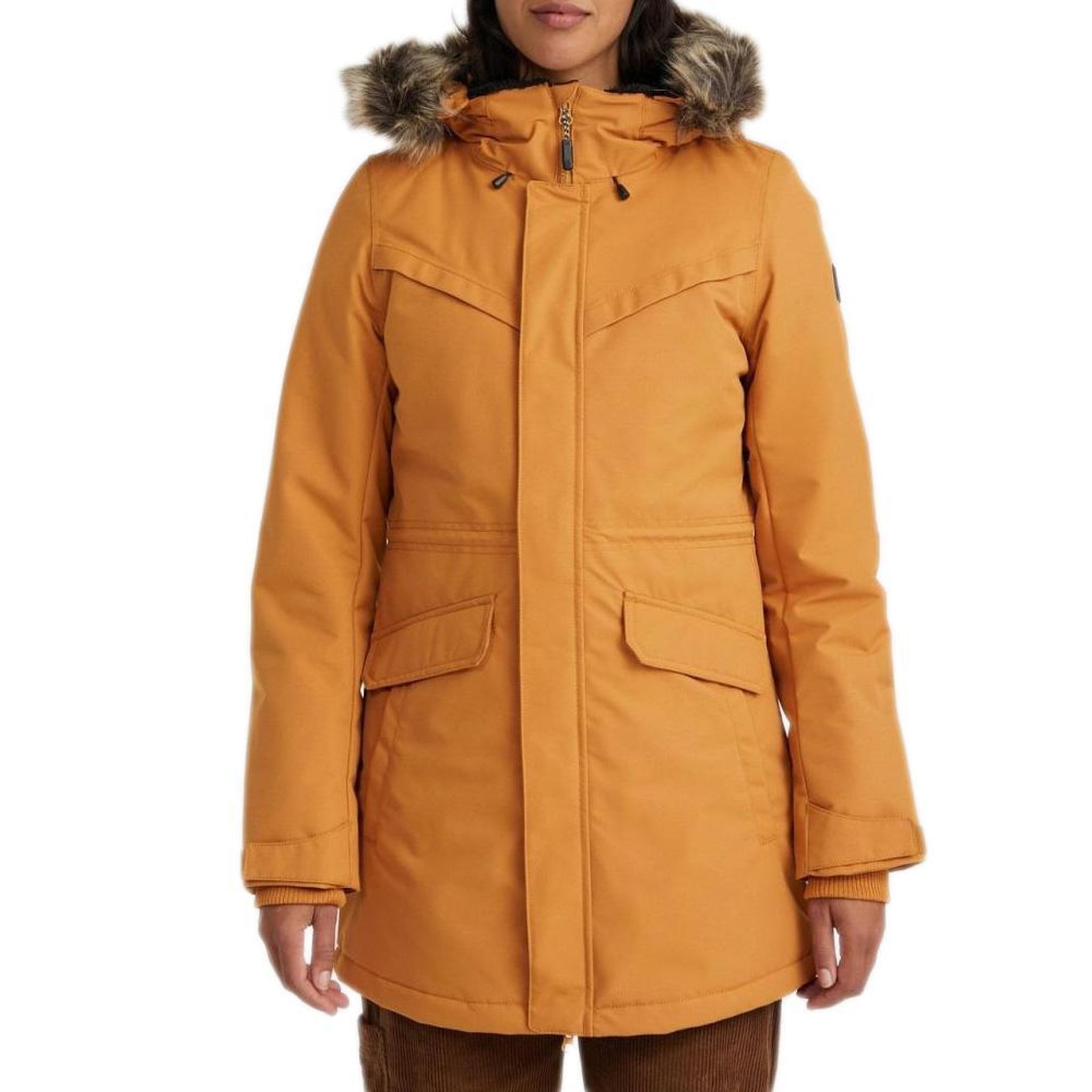 Voir la diapositive 1 : O'NEILL Parka Moutarde Femme O'Neill Series