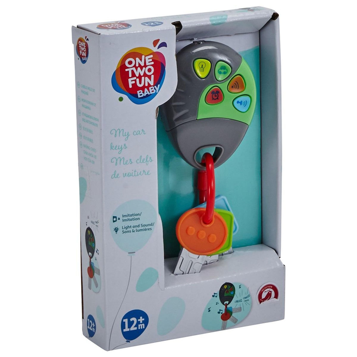 One Two Fun Clefs de voiture