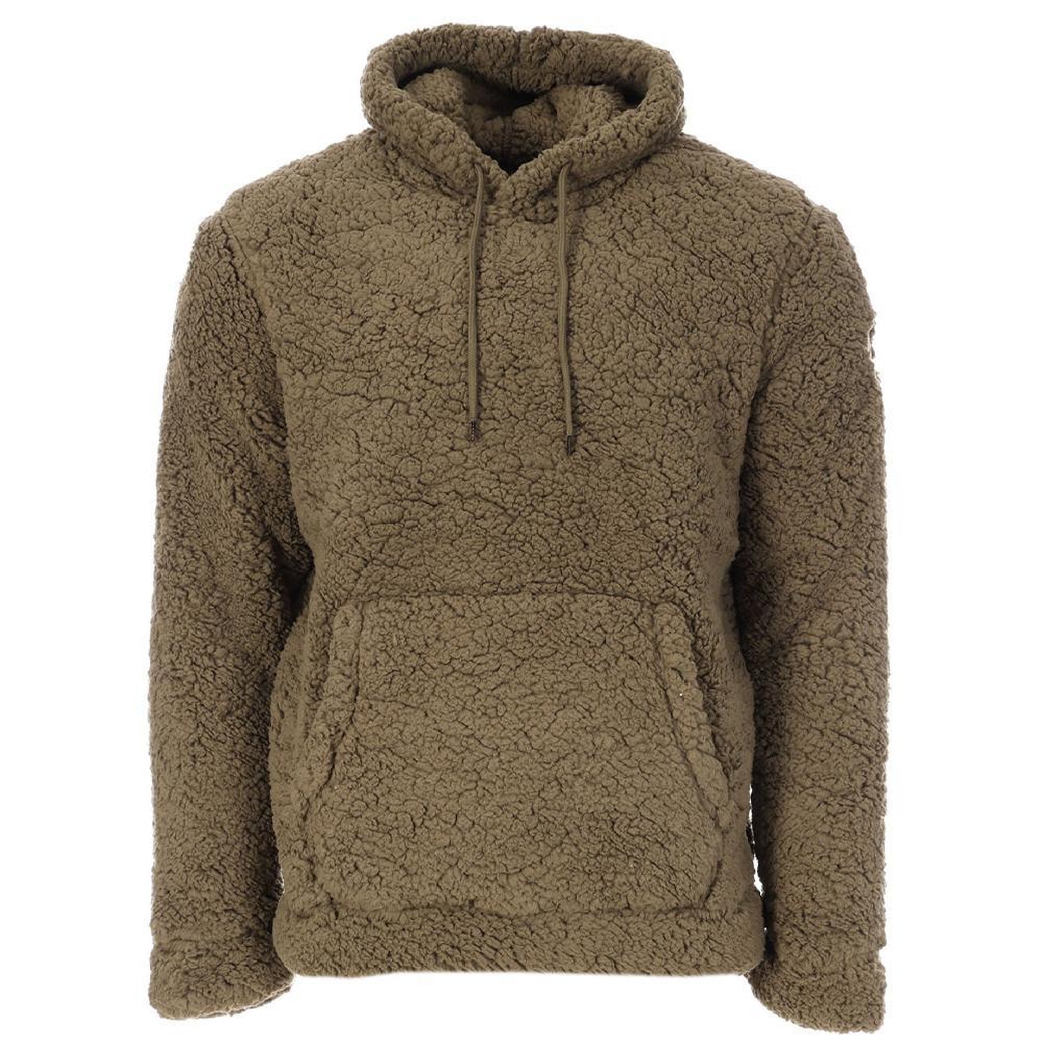 PANAME BROTHERS Sweat Sherpa Kaki Homme Paname Brothers Full Zip. Coloris disponibles : Vert