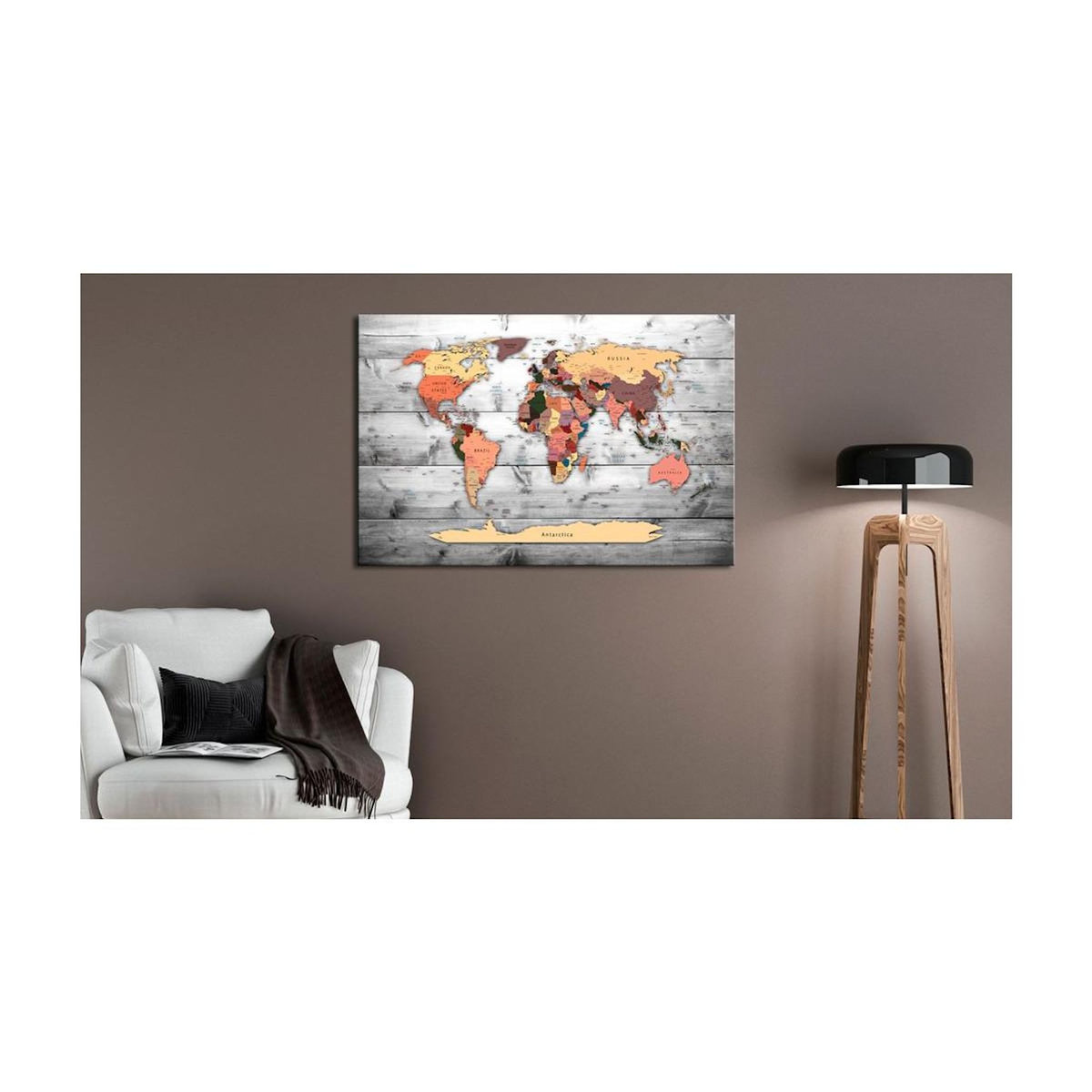 Paris Prix Tableau Imprimé  World Map : New Directions