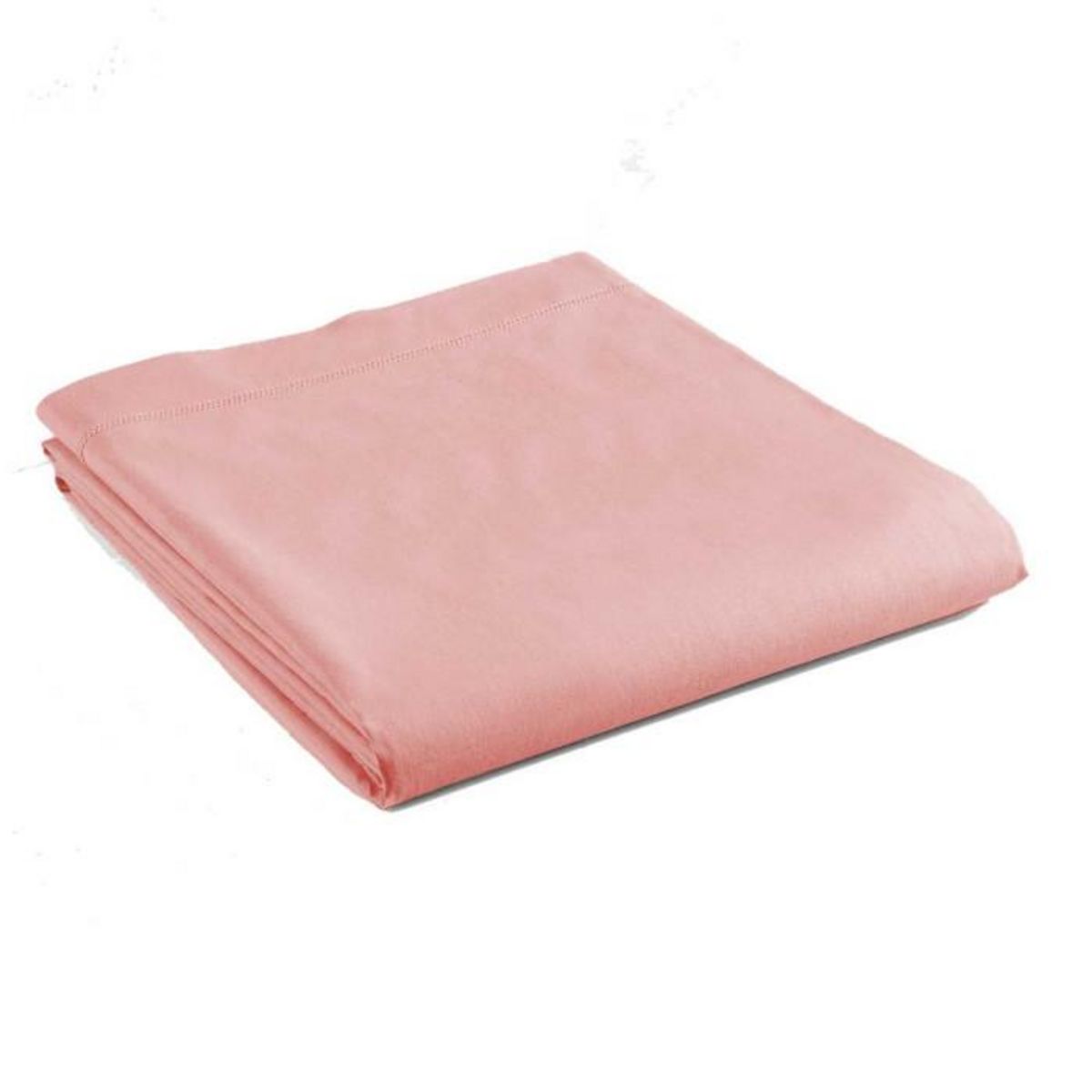 Paris Prix Drap Plat  Lina  240x300cm Rose Dragée