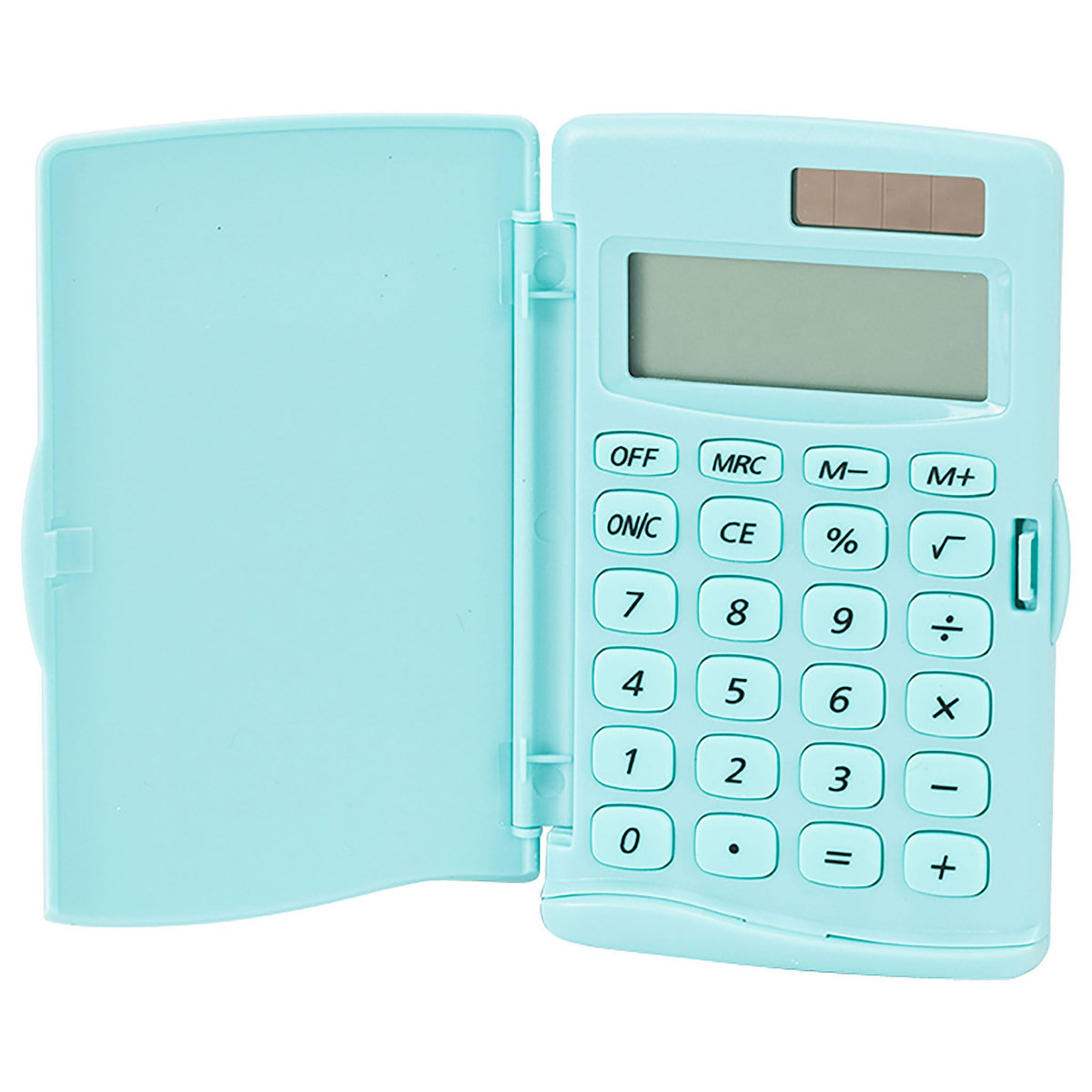 AUCHAN Calculatrice arithmétique 8 chiffres + étui - coloris aléatoire