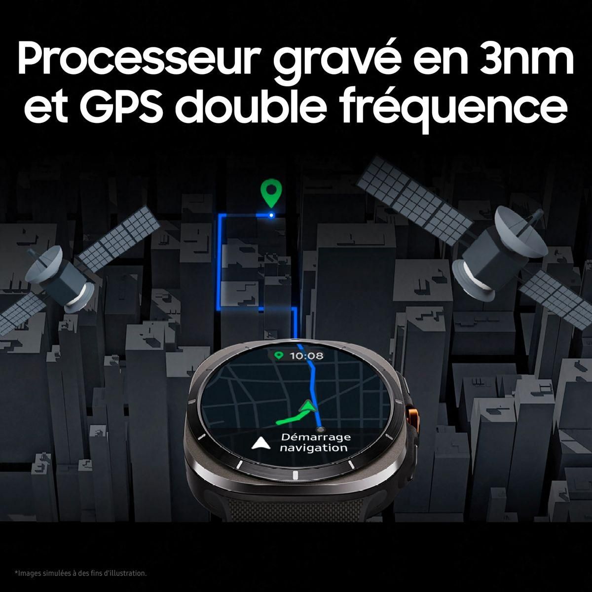 Samsung Montre connectée Galaxy Watch Ultra Argent Titane