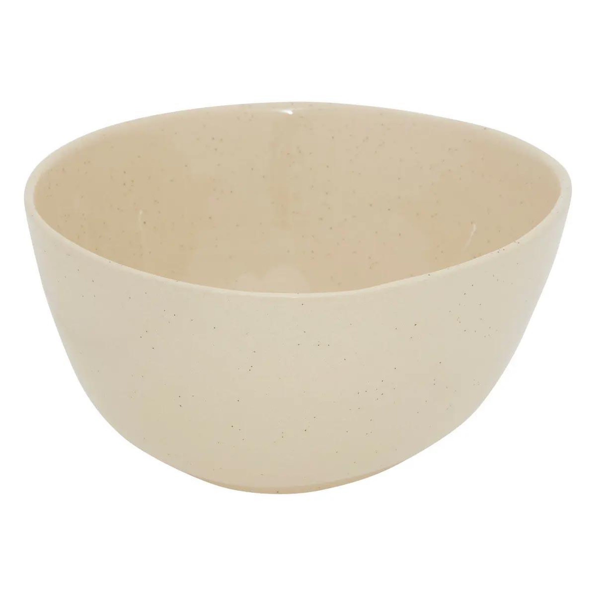 SECRET DE GOURMET Saladier en faïence  wonja  26cm crème