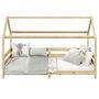 Voir la diapositive 3 : IDIMEX Lit cabane FINA 90 x 190 cm, en pin massif
