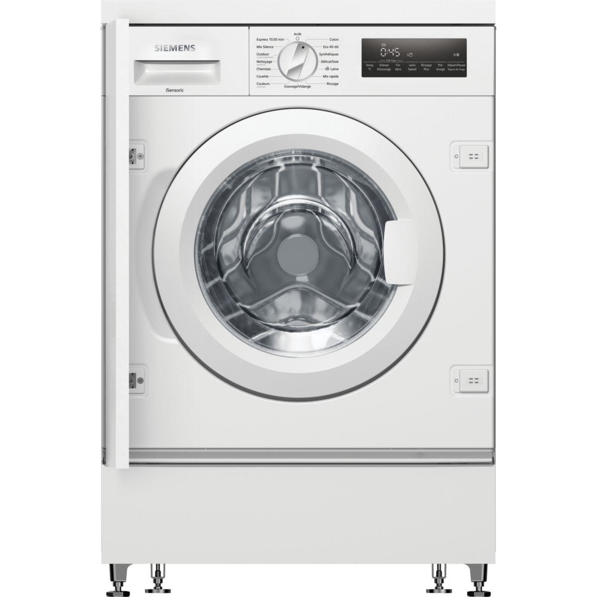Voir la diapositive 1 : Siemens Lave linge hublot encastrable wi14w549ff iq700