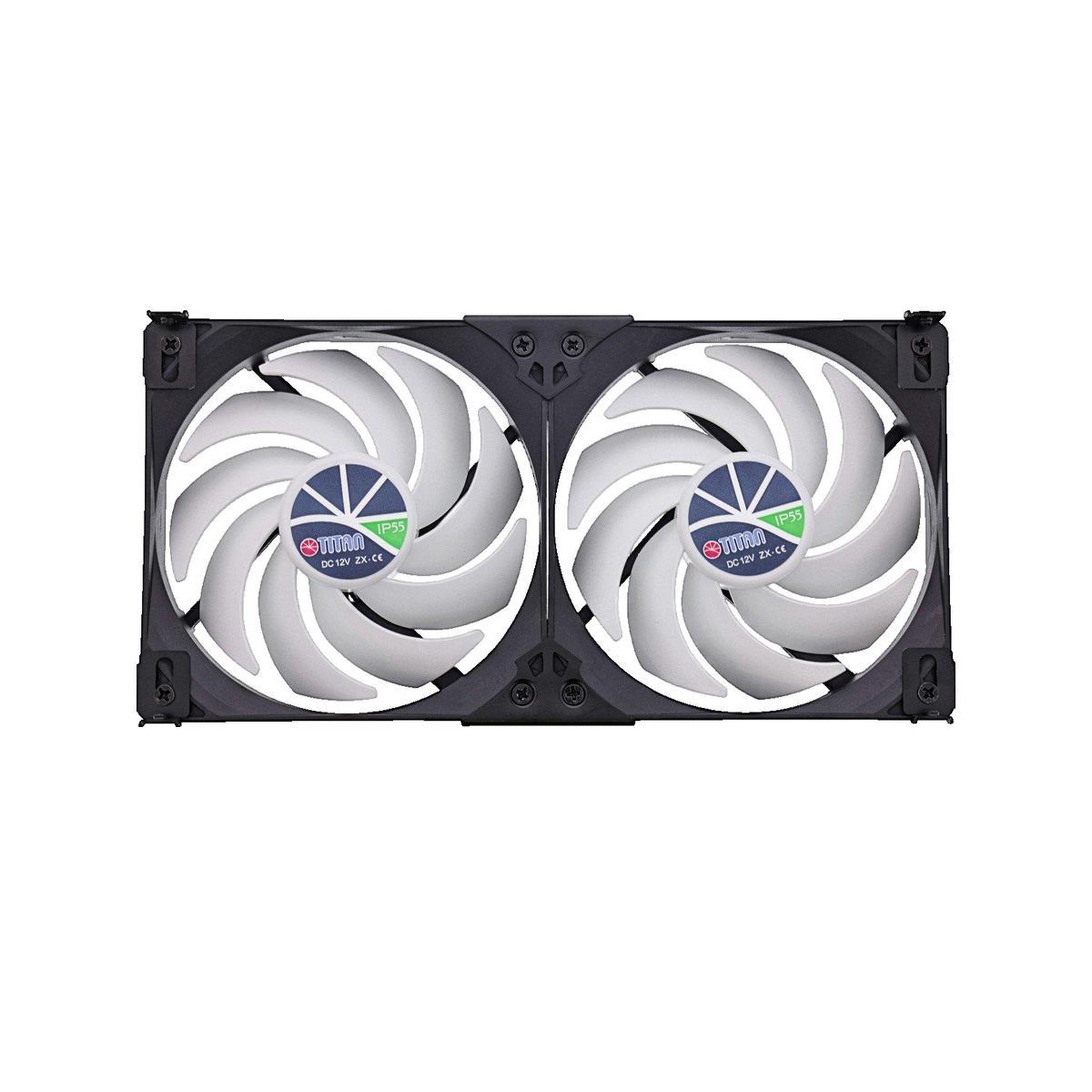 Titan Ventilateur de réfrigérateur Titan TTC-SC22(B)/V2+ 120x25 mm IP55