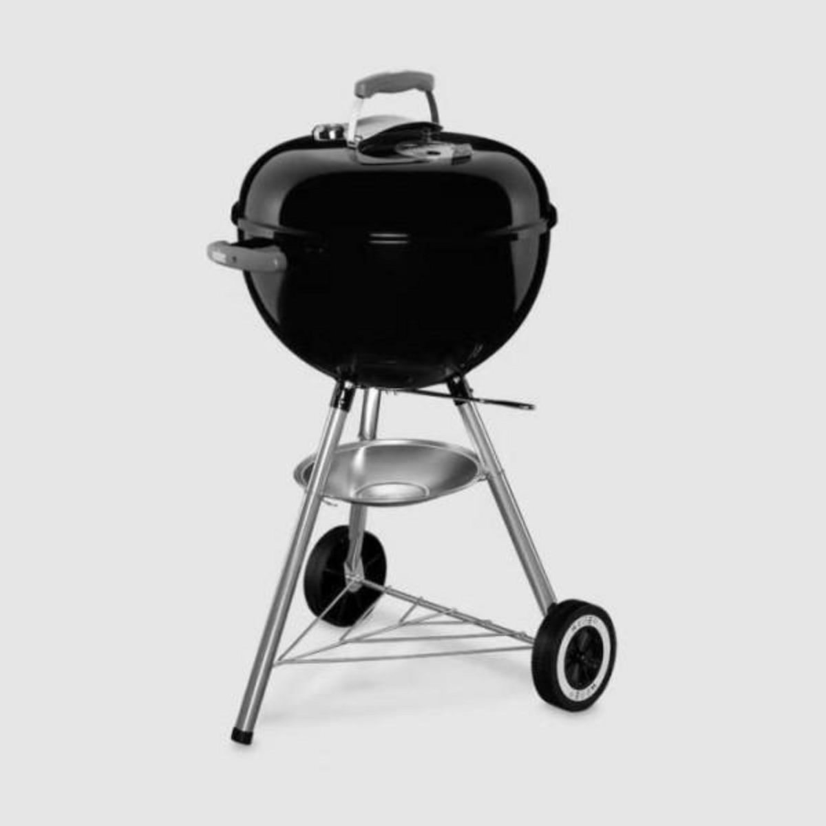 AAAAA Barbecue a charbon - WEBER - Classic Kettle - Acier émaillé - Diametre 47 cm - Thermometre intégré