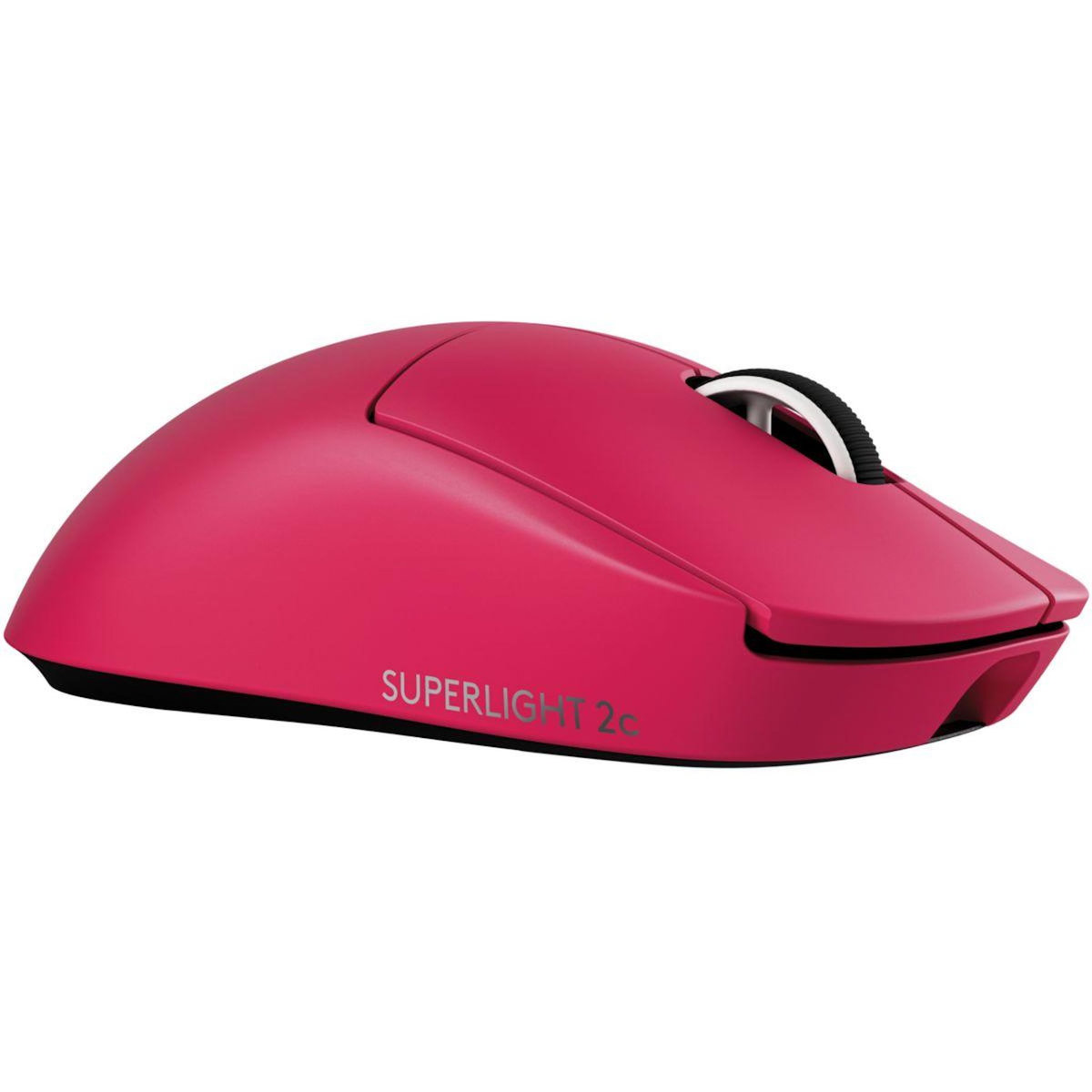 Logitech Souris Gamer Sans Fil Pro X superlight 2 compact Magenta