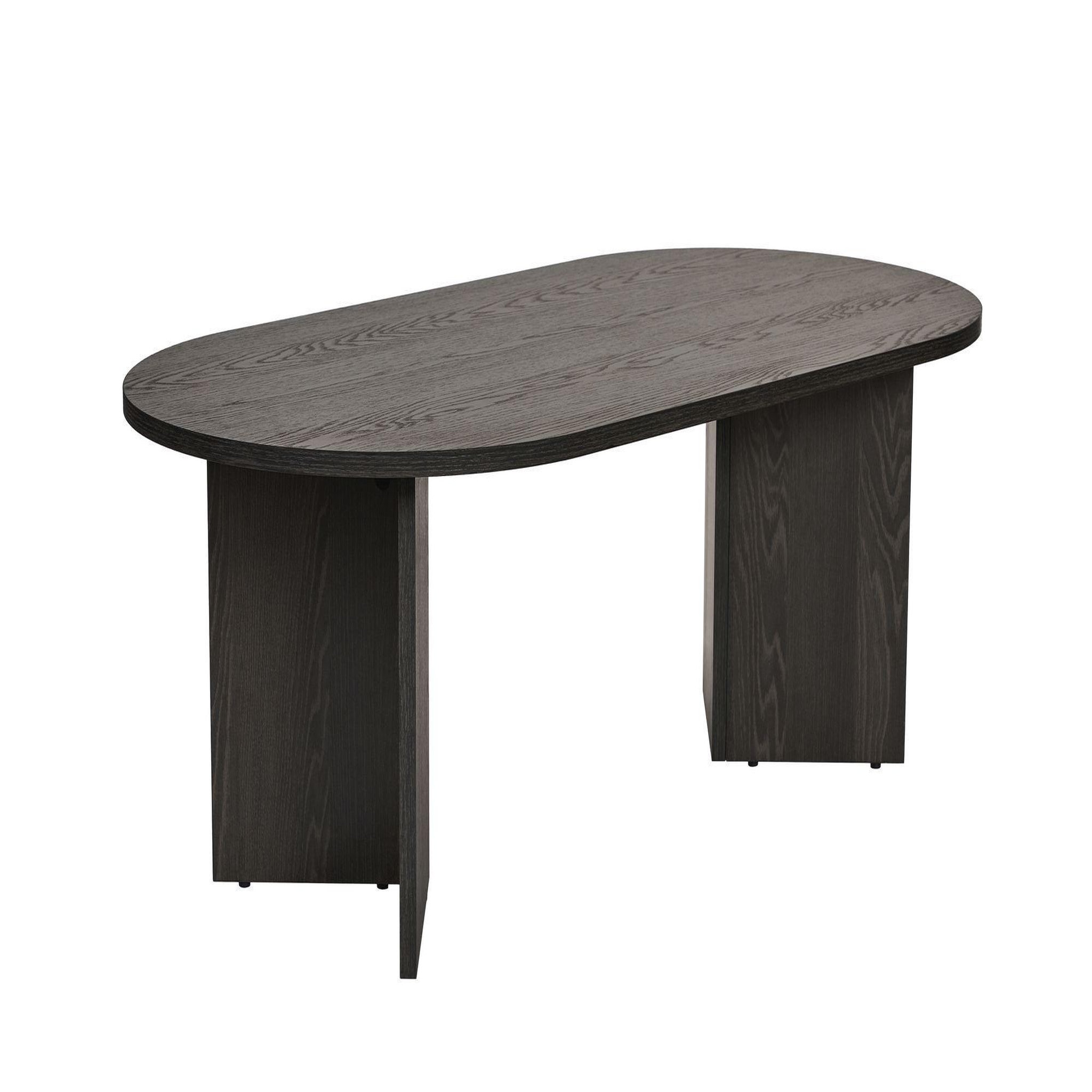 Habitat et Jardin Table basse en bois  sable  - 60 x 119 x 40 cm - lumière noire