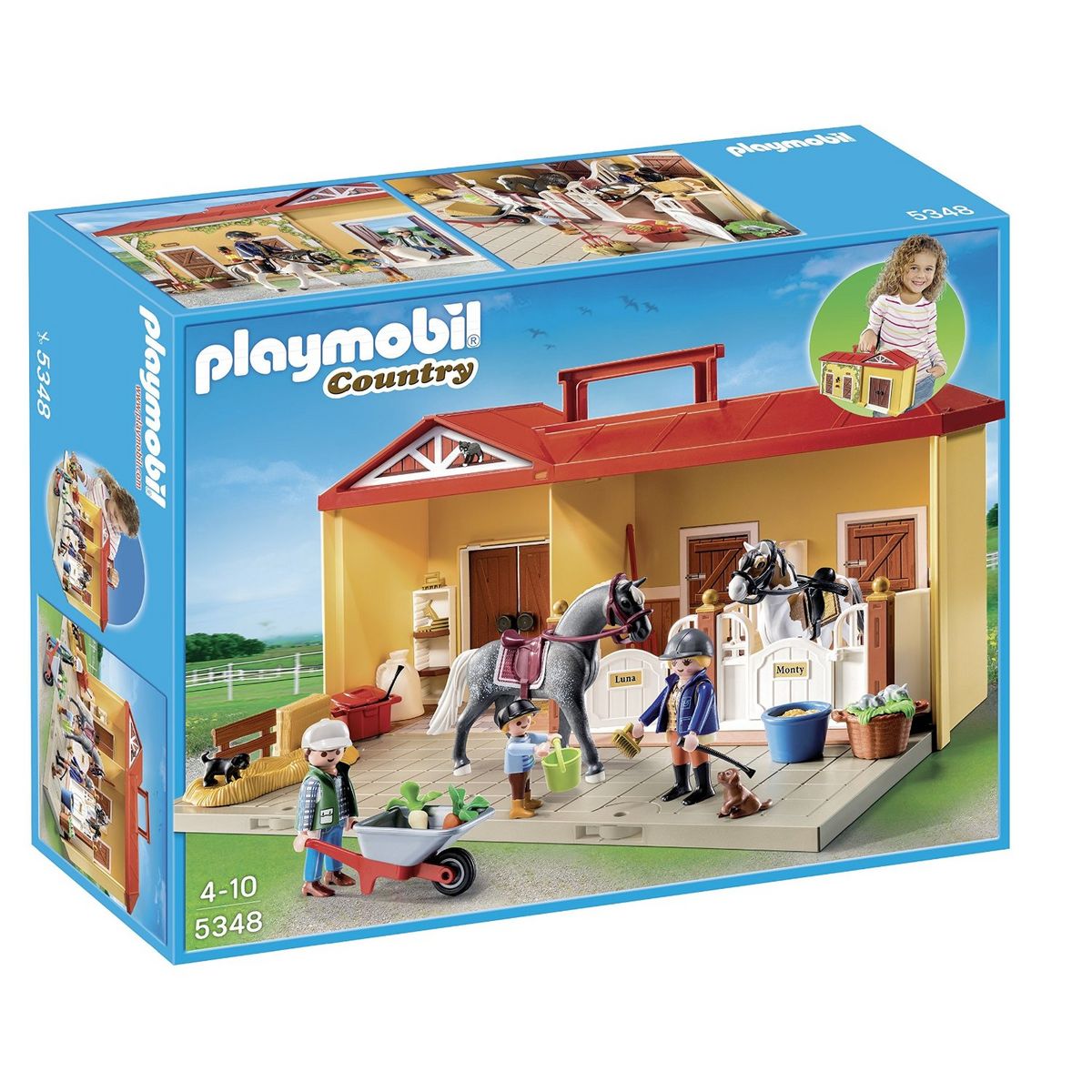 PLAYMOBIL 5348 Ecurie transportable