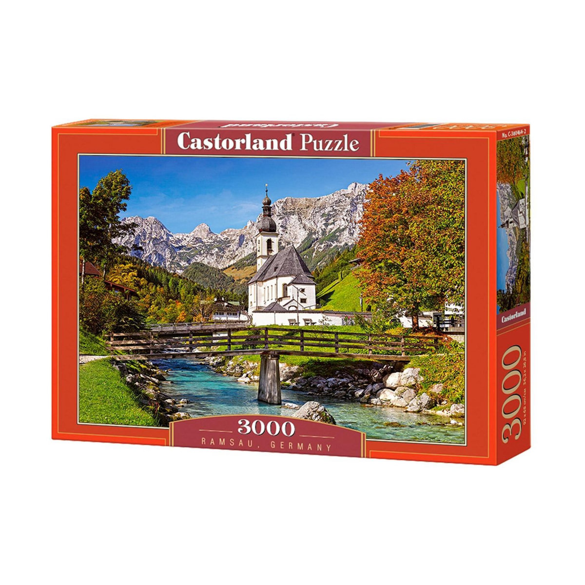 Castorland Puzzle 3000 pièces : Ramsau, Allemagne