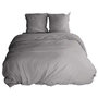 Voir la diapositive 1 : COTE DECO Parure de lit - 100% microfibre lavée