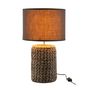 Voir la diapositive 2 : Paris Prix Lampe à Poser Béton & Coton  Scratch  46cm Gris