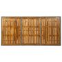 Voir la diapositive 4 : VIDAXL Table de jardin Gris clair Resine tressee et bois d'acacia