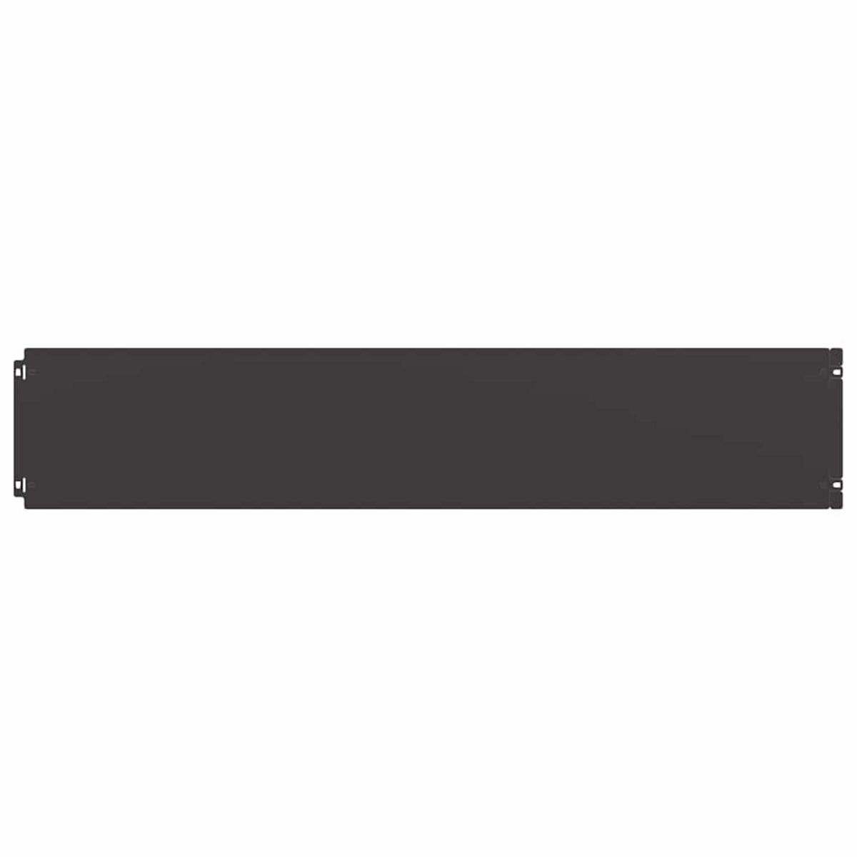 VIDAXL Bordures de pelouse 30 pcs noir 20x103 cm acier lamine a froid