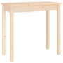 Voir la diapositive 2 : VIDAXL Table console 80x40x75 cm Bois massif de pin