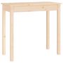 Voir la diapositive 2 : VIDAXL Table console 80x40x75 cm Bois massif de pin