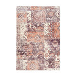 Paris Prix Tapis Vintage à Poils Courts  Indiana IV  Terracotta. Coloris disponibles : Orange