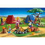 Voir la diapositive 2 : PLAYMOBIL 6888 - Summer Fun - Tentes avec enfants et animatrice