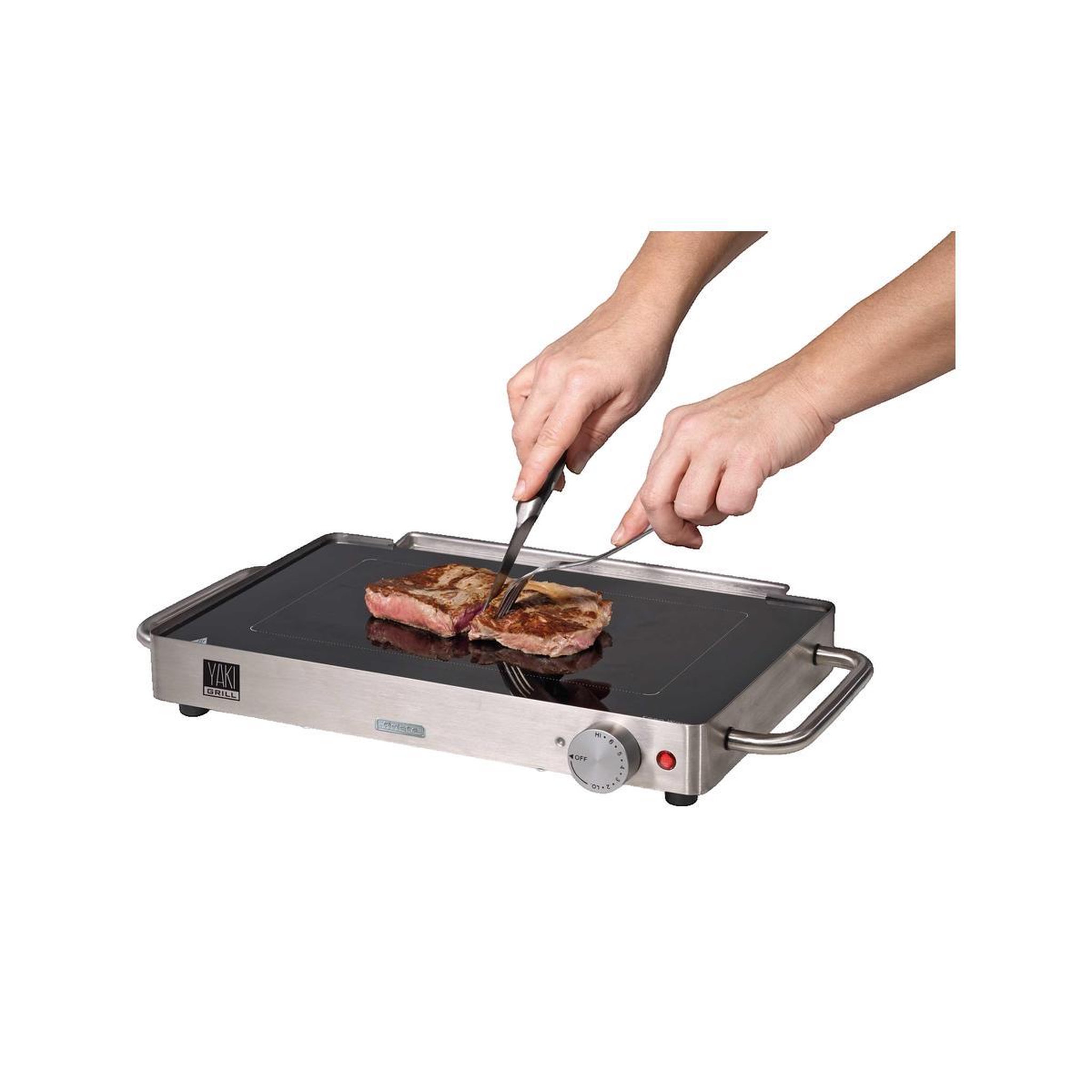 Voir la diapositive 2 : STORAGE SOLUTION Barbecue électrique Ariete 798 YAKI Argenté