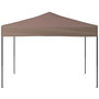 Voir la diapositive 3 : VIDAXL Tente de reception pliable Taupe 3x3 m