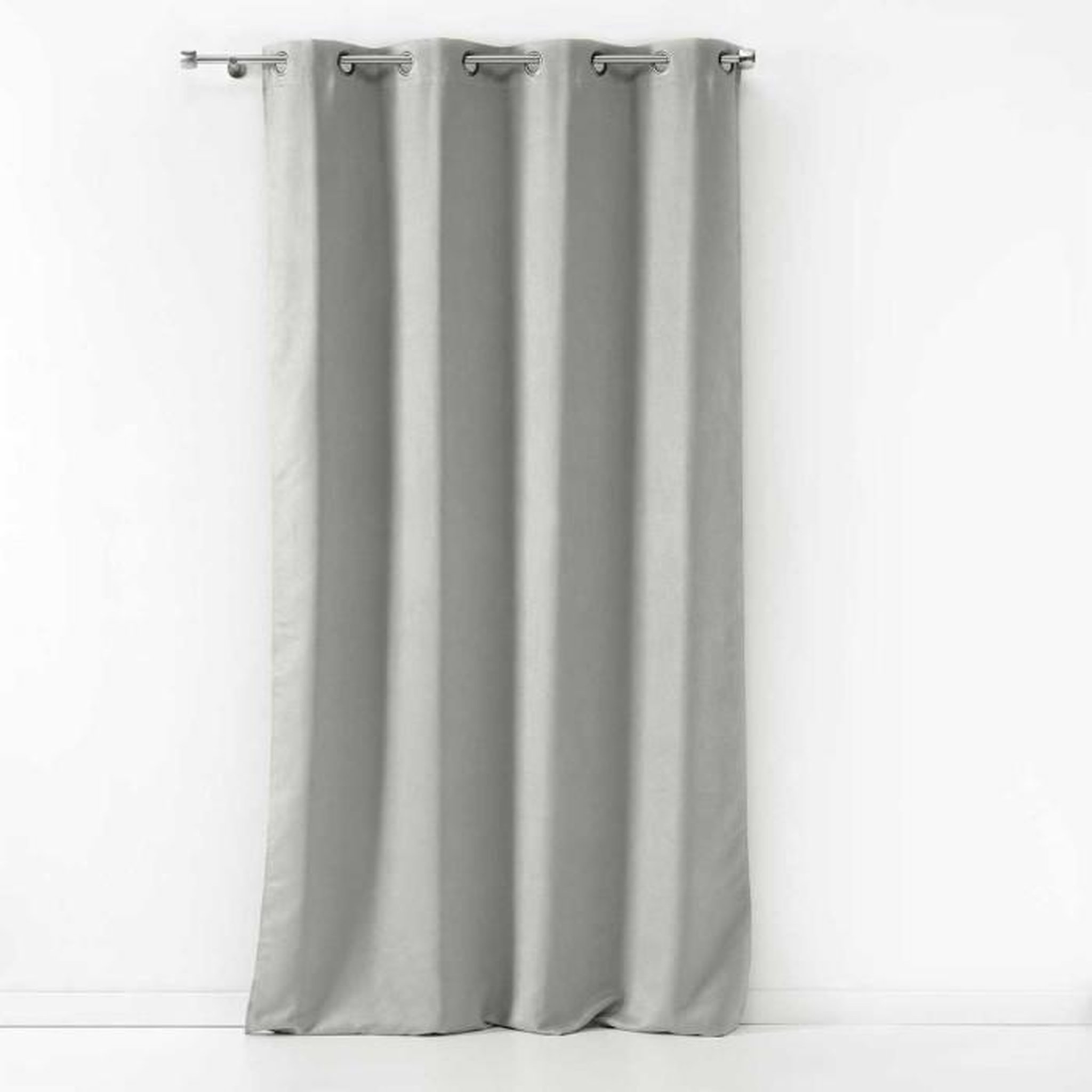 Voir la diapositive 1 : Paris Prix Rideau à Œillets  Sultane  140x240cm Gris