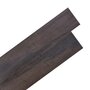 Voir la diapositive 2 : VIDAXL Planches de plancher PVC autoadhesif 2,51 m^2 2 mm Marron fonce