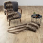 Voir la diapositive 4 : ATMOSPHERA Plaid Imitation Fourrure  Grizzli  120x160cm Gris